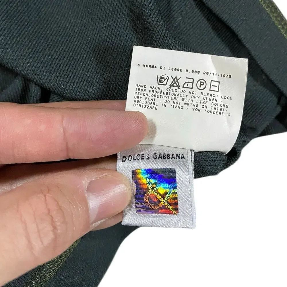 Dolce & Gabana Base Layer Long Sleeve Thermal Shirt - M